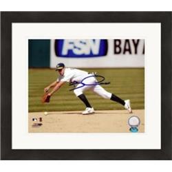 Autograph Warehouse 421713 Bobby Crosby Autographed 8 x 10 in. Photo Oakland Athletics No.1 Matted & Framed