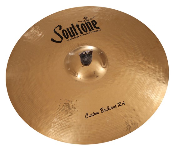 Soultone Cymbals CBRRA-CRR21 21 in. Brilliant RA Crash & Ride