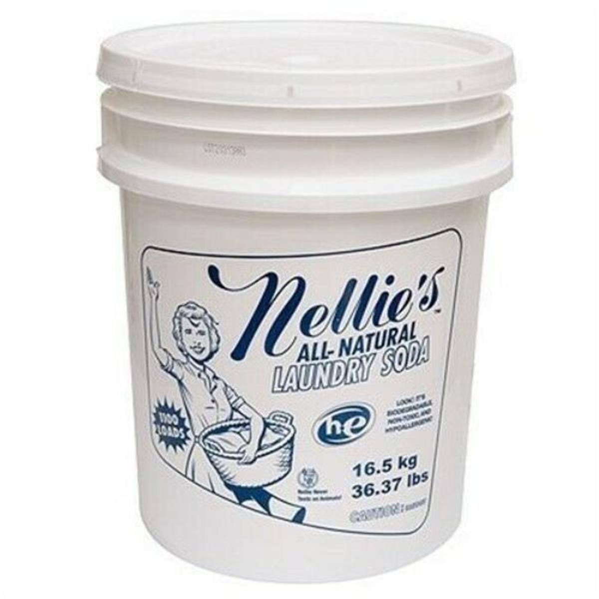 Nellie&'s Clean Inc. Nellies NLS-1100B Laundry Soda (1100 Loads)
