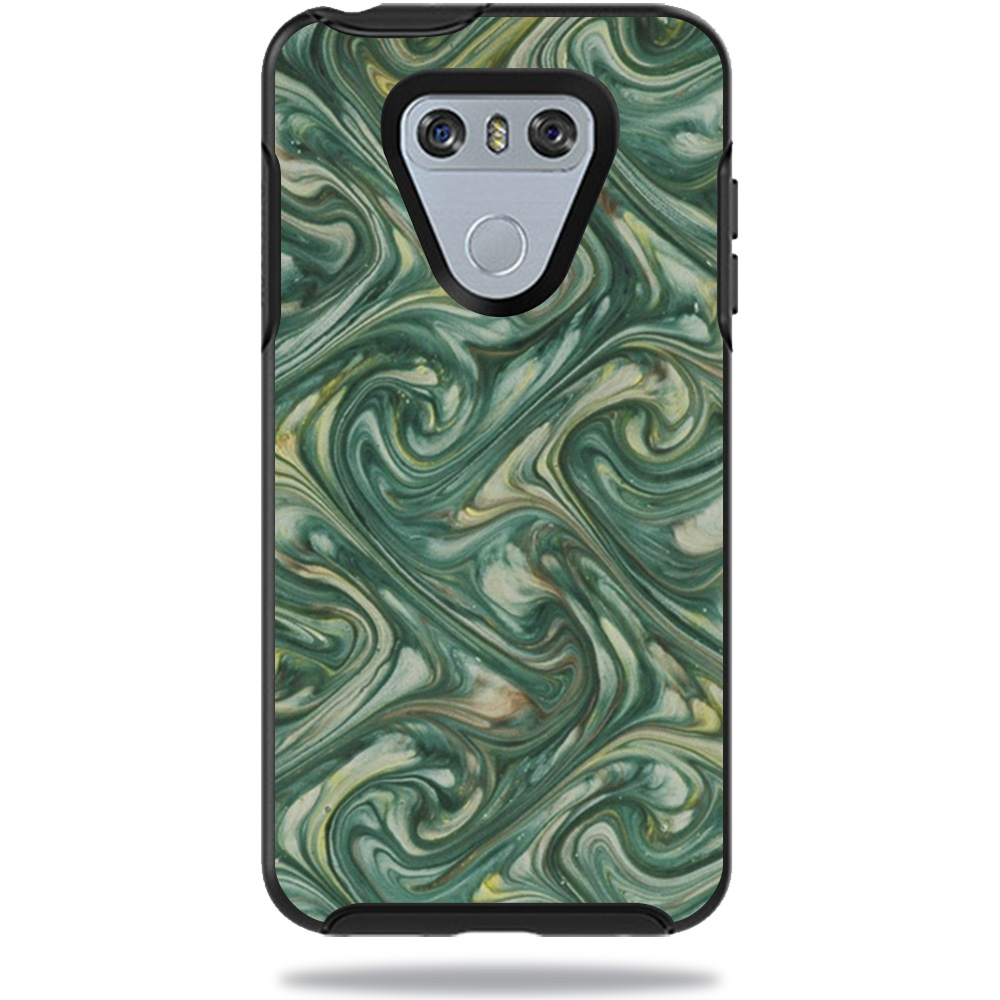 MightySkins OTSLGG6-Marble Swirl Skin for Otterbox Symmetry LG G6 Case Wrap Cover Sticker - Marble Swirl