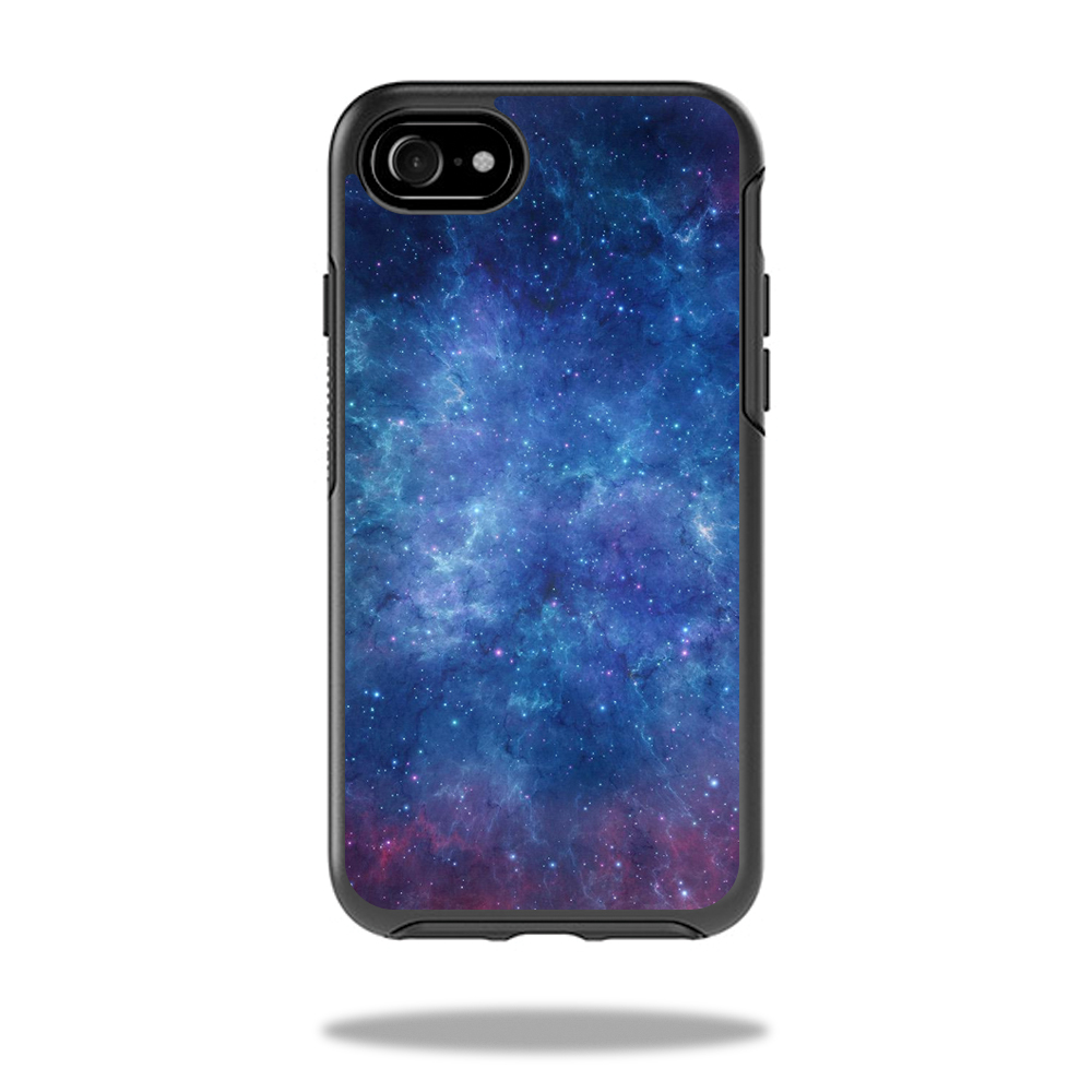 MightySkins OTSIP7-Nebula Skin for Otterbox Symmetry iPhone SE 2020 7 & 8 Case Wrap Cover Sticker - Nebula