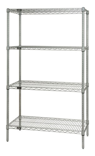 Kmart chrome store shelving unit