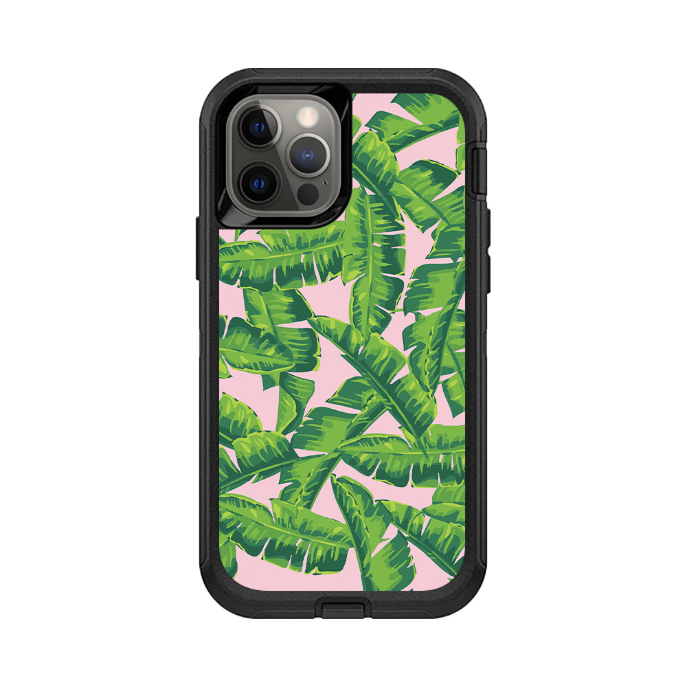 MightySkins OTDIP12-Jungle Glam Skin for Otterbox Defender iPhone 12 & 12 Pro - Jungle Glam