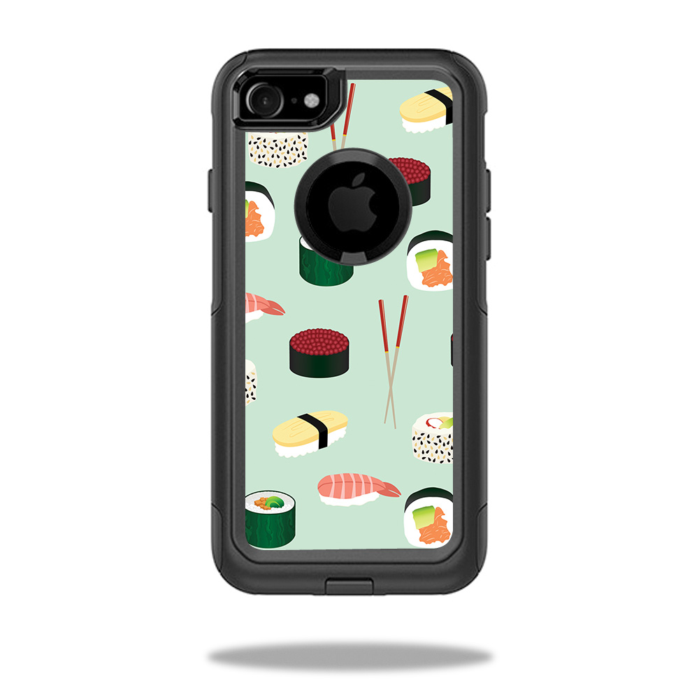 MightySkins OTCIP7-Sushi Skin for Otterbox Commuter iPhone SE 2020 7 & 8 Case - Sushi