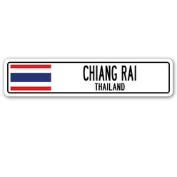 SignMission SSC-Chiang Rai Th Street Sign - Chiang Rai, Thailand