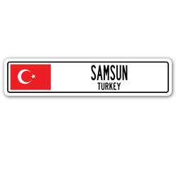 SignMission SSC-Samsun Tr Street Sign - Samsun, Turkey