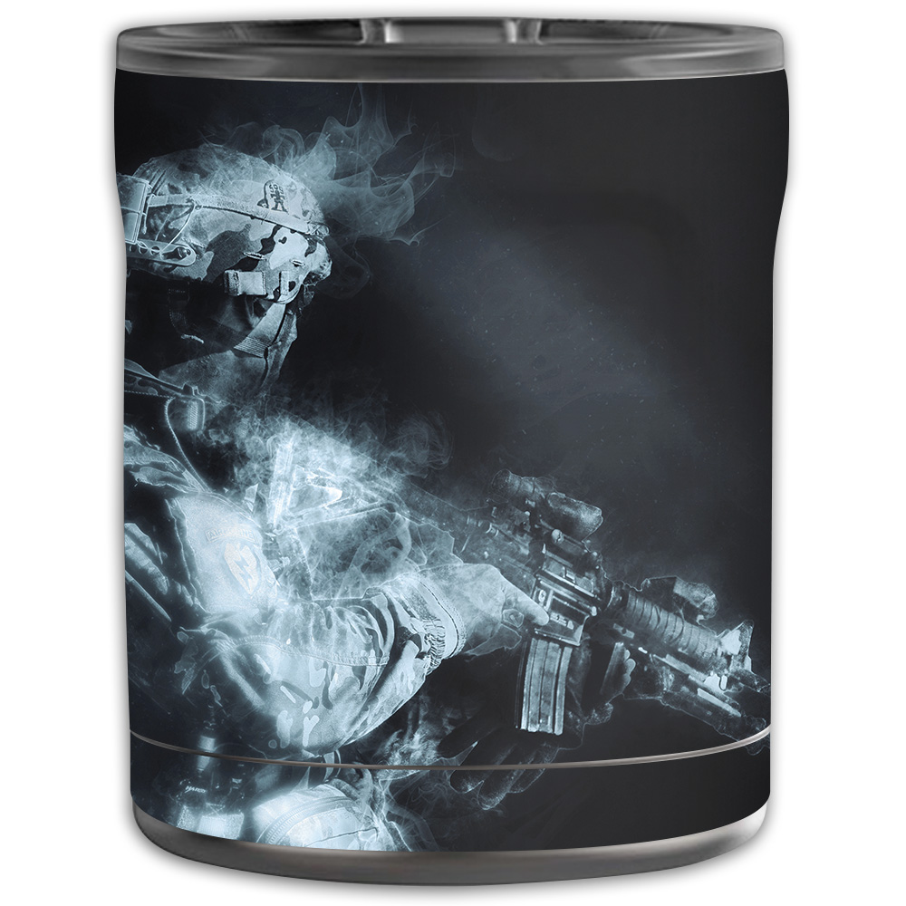 MightySkins OTEL10-Ghost Of A Soldier Skin for Otterbox Elevation Tumbler 10 oz - Ghost of A Soldier