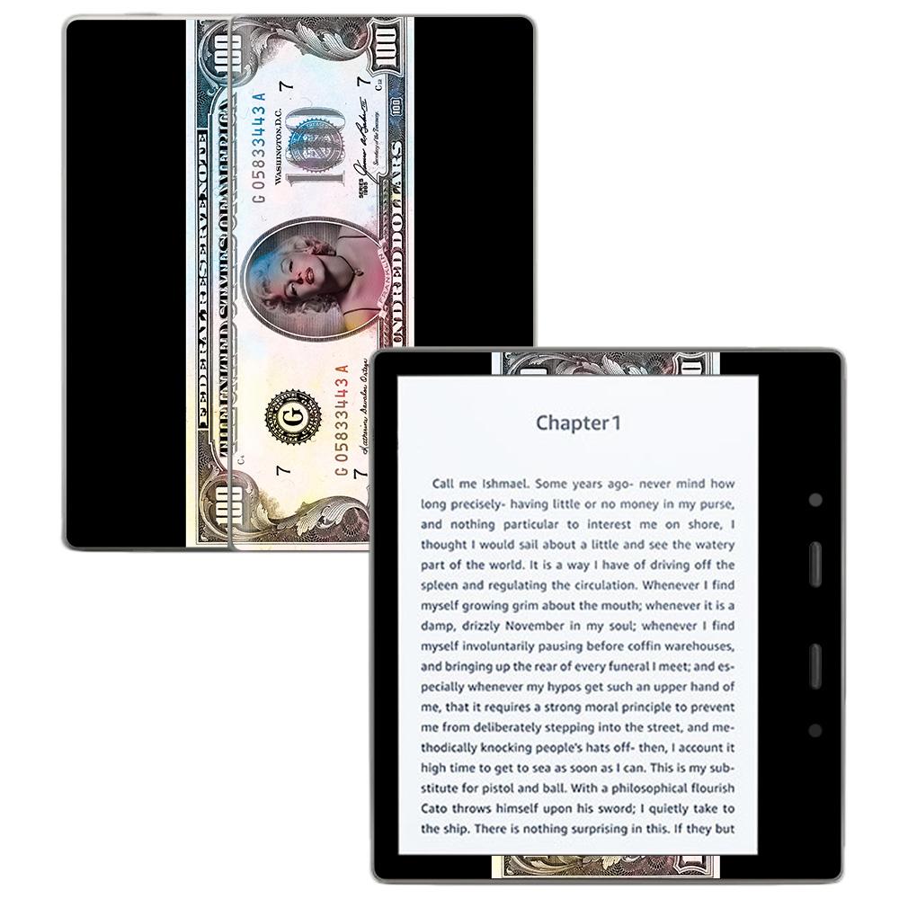 MightySkins AMKOA7-Monroe Currency Skin Decal Wrap for Amazon Kindle Oasis 7 in. 9th Gen - Monroe Currency