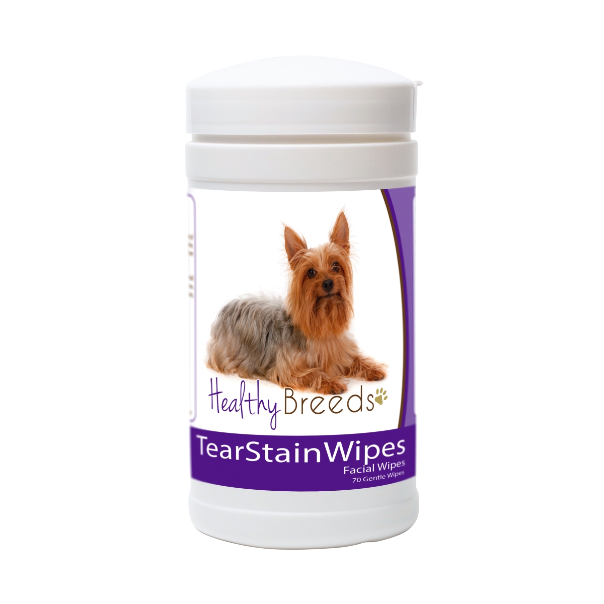 Healthy Breeds 840235152316 Silky Terrier Tear Stain Wipes