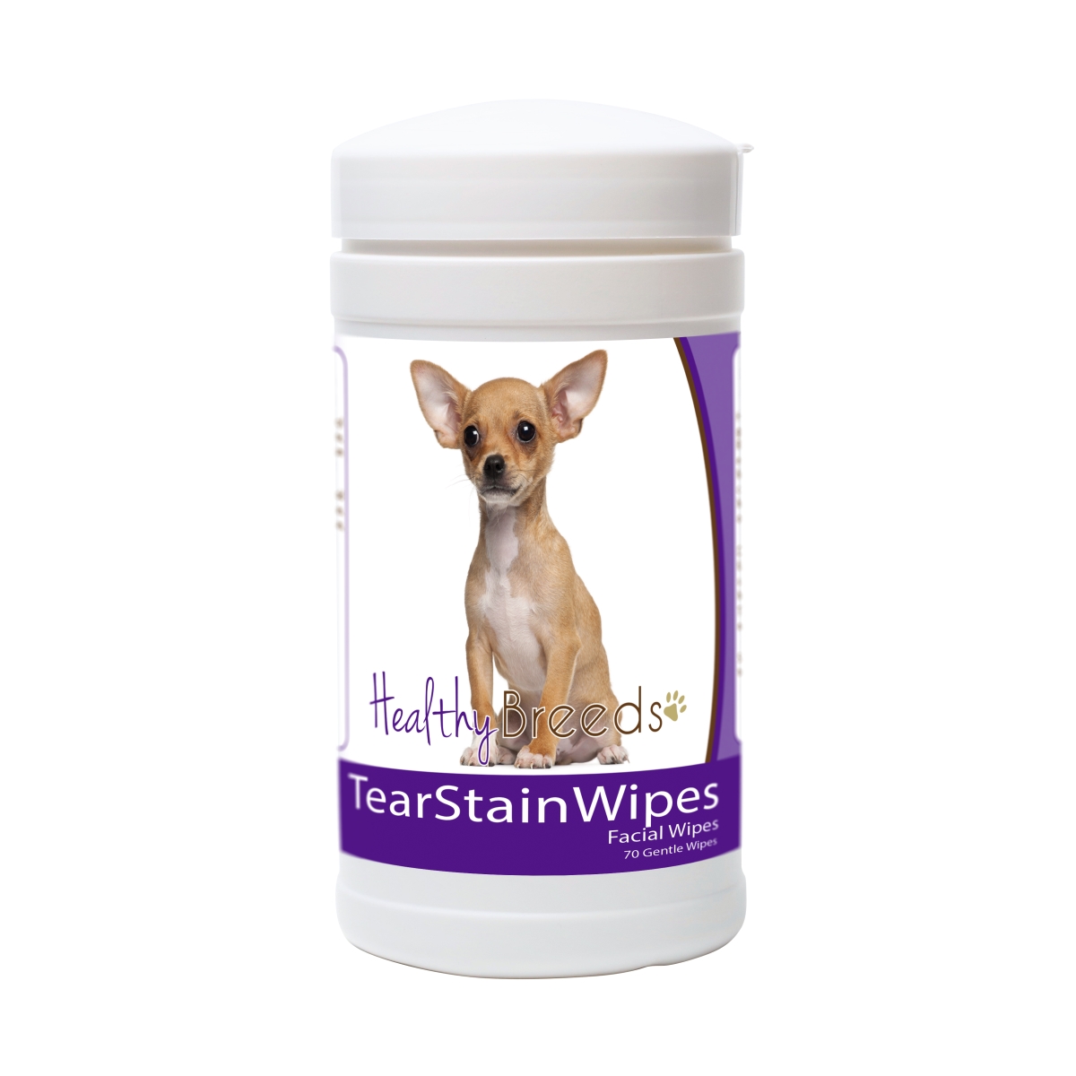 Healthy Breeds 840235152309 Chihuahua Tear Stain Wipes