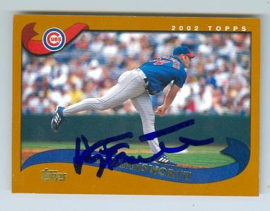 Autograph 158245 Chicago Cubs 2002 Topps No. 486 Kyle Farnsworth Autographed Baseball Card
