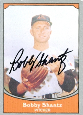 Autograph Warehouse 22529 Bobby Shantz Autographed Baseball Card Houston Colt 45 1990 Pacific Baseball Legends Card
