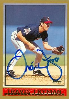 Autograph Warehouse 72797 Travis Fryman Autographed Baseball Card Cleveland Indians 1998 Topps No . 390