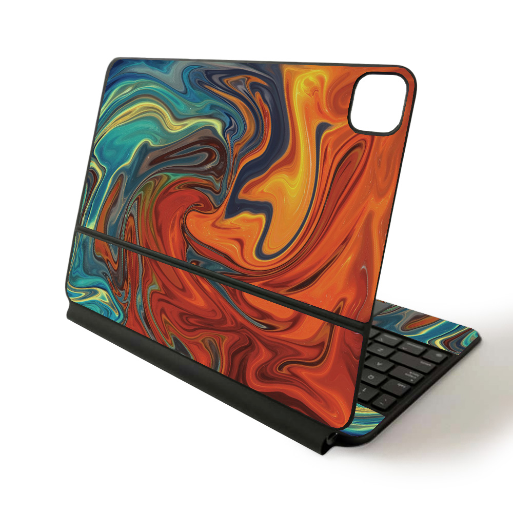 MightySkins APIPSK1120-Lava Water Skin for Apple Magic Keyboard & iPad Pro 11 in. 2020 - Lava Water