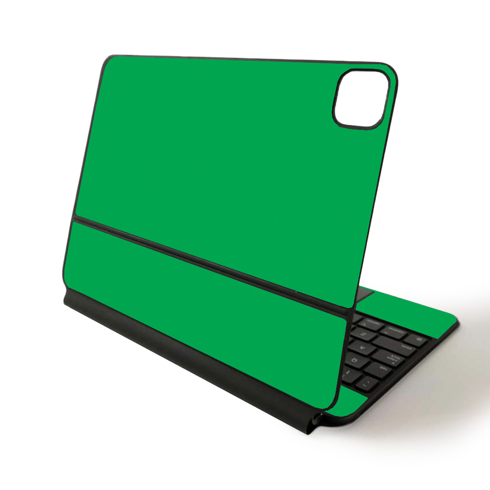 MightySkins APIPSK1120-Solid Green Skin for Apple Magic Keyboard & iPad Pro 11 in. 2020 - Solid Green