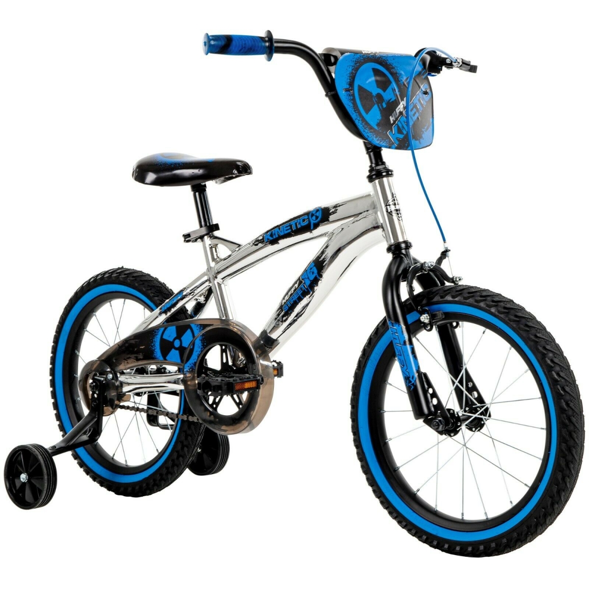 Huffy 21820 16 in. Kinetic Kids Bike, Chrome - One Size