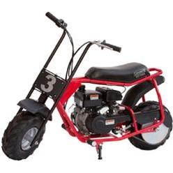 Coleman Powersports CC100X 98CC Gas Powered Ride on Mini Bike&#44; Red