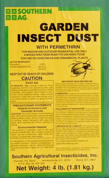 Southern Ag 5264 4 lbs Garden Insect Dust - Pack of 12