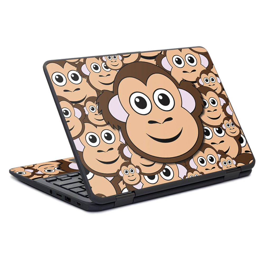 MightySkins HPCH11G1-Monkey Skin for HP Chromebook x360 11 in. G1 2017 - Monkey