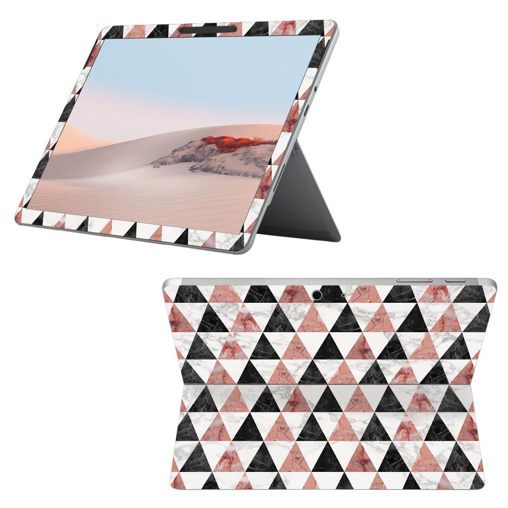 MightySkins MISURFGO220-Marble Pyramids Skin for Surface Go 2 in. 2020 - Marble Pyramids