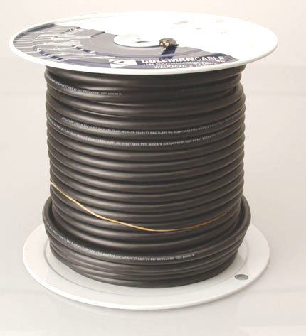 Coleman Cable 250ft. 5.3 Seoprene 105 degrees C-Black 23386-04-08