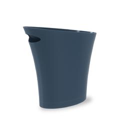 Umbra 2 gal Blue Polypropylene Modern Trash Can