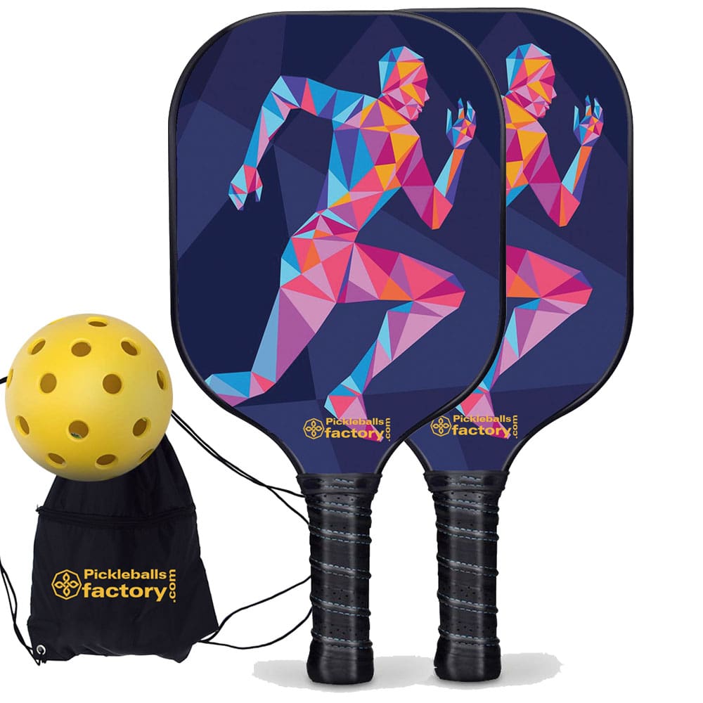 Pickleball Factory PB000441G Pickleball Paddle Set Sports