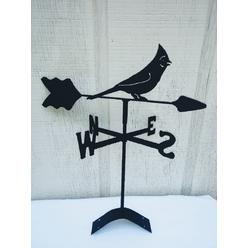 The Lazy Scroll cardinalroof Cardinal Roof Mount Weathervane