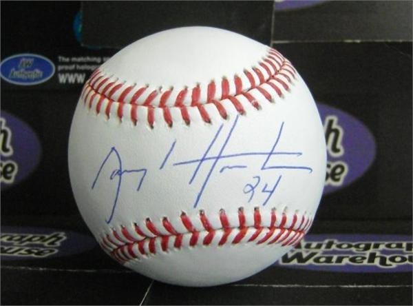 Autograph 125371  Darryl Hamilton Autographed Baseball