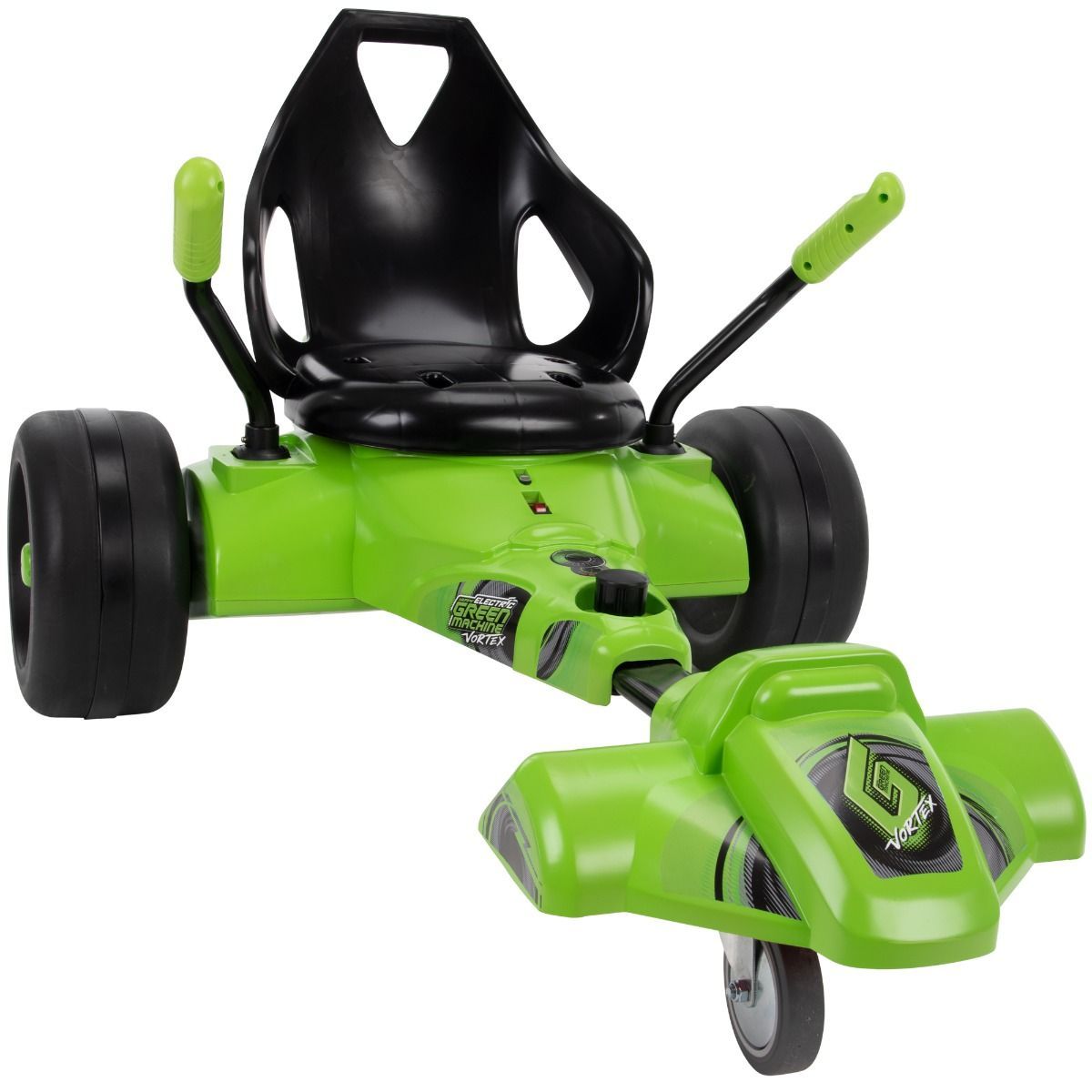 Huffy 17909P 12V Machine Vortex Ride on Toy&#44; Green - One Size