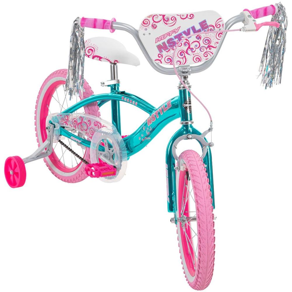 Huffy 21830 16 in. N Style Kids Bike, Teal - One Size