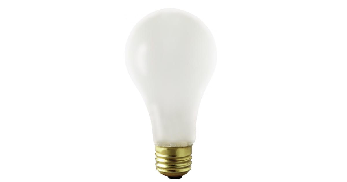 SATCO S3973 Single 100W Dimmable A21 Shaped Medium E26 Base Incandescent Bulbs