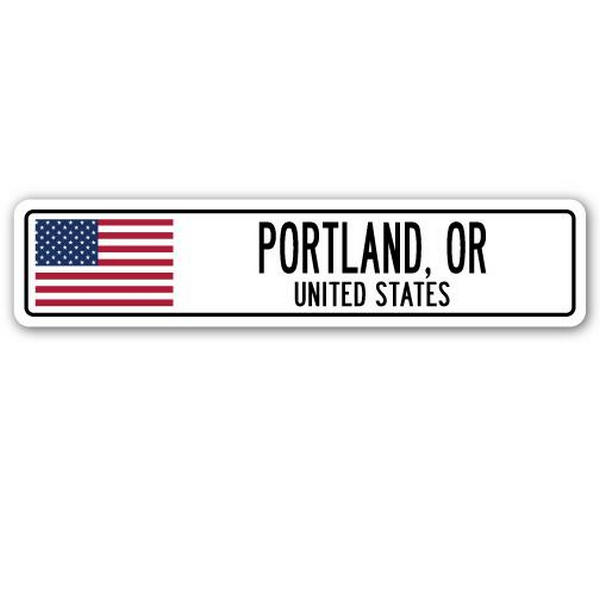 SignMission SSC-Portland Or Us Street Sign - Portland, OR, United States