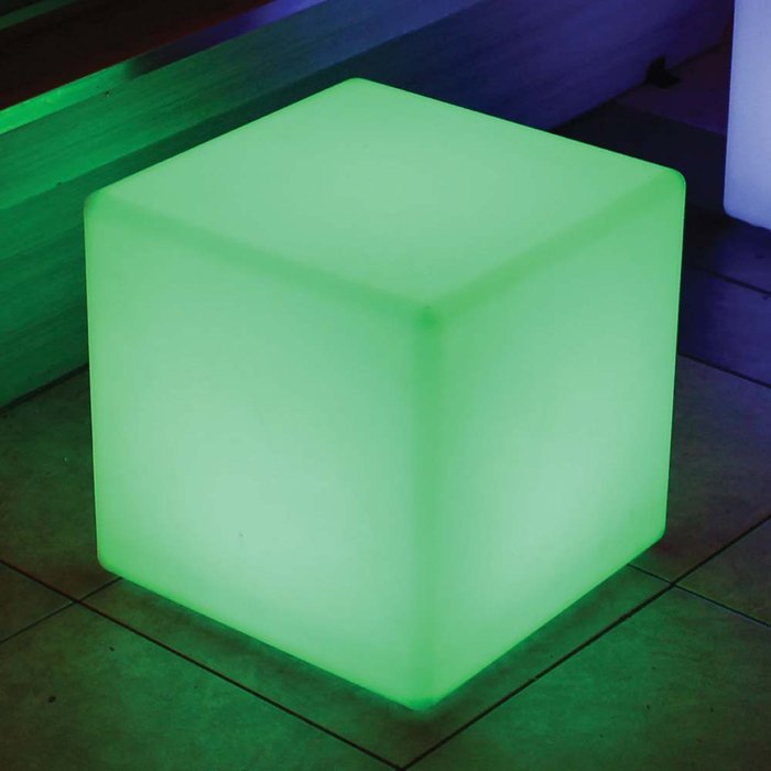 GorgeousGlow Color Changing Waterproof LED Light - Cube