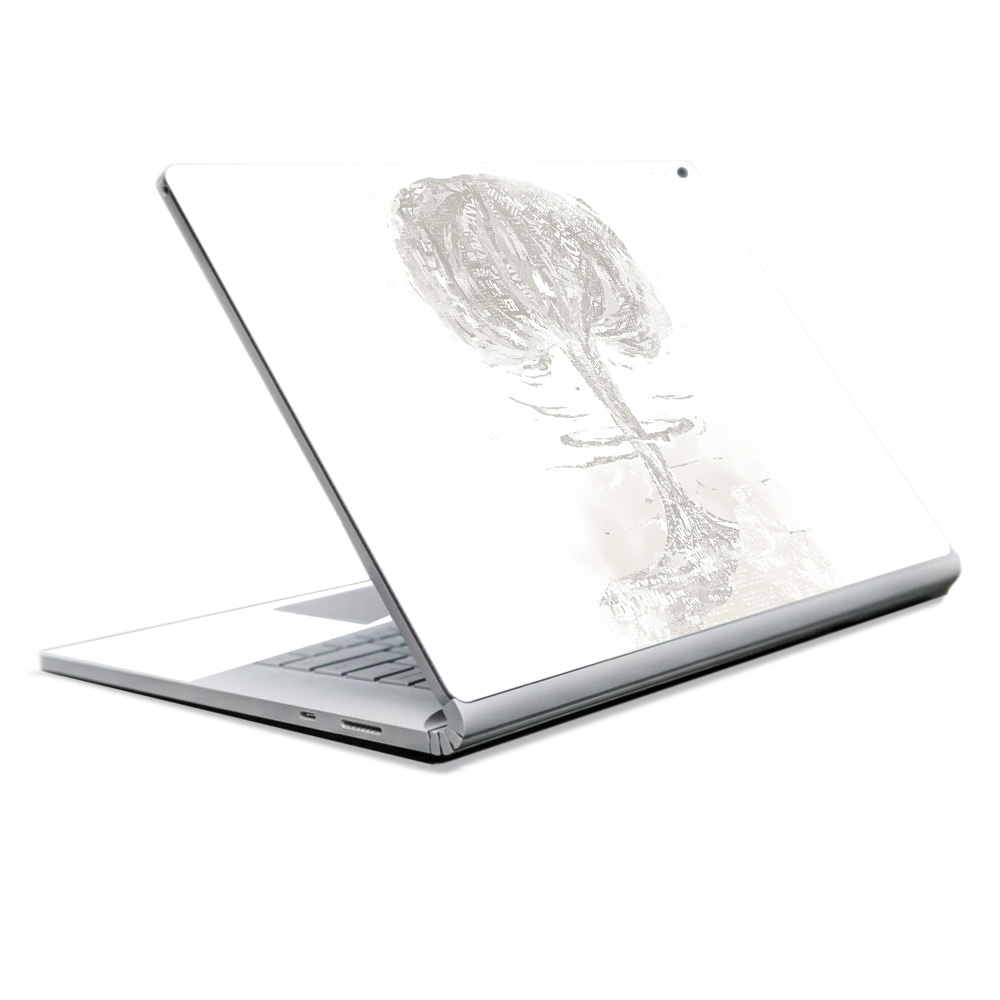 MightySkins MISURFB17-End Skin for Microsoft Surface Book 2 13 in. 2017 - End