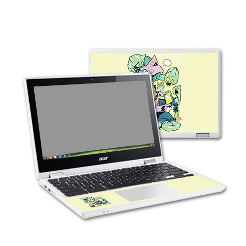 MightySkins ACCR11-Ghosted Skin for Acer Chromebook R11 - Ghosted