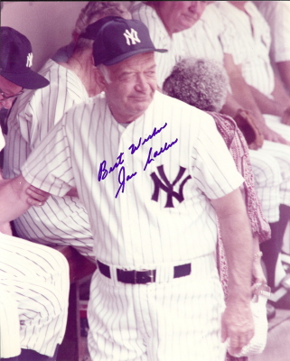 Autograph Warehouse 10542 Joe Collins Autographed 8 x 10 Photo New York Yankees 1950 1951 1952 1953 1956 World Series Champion