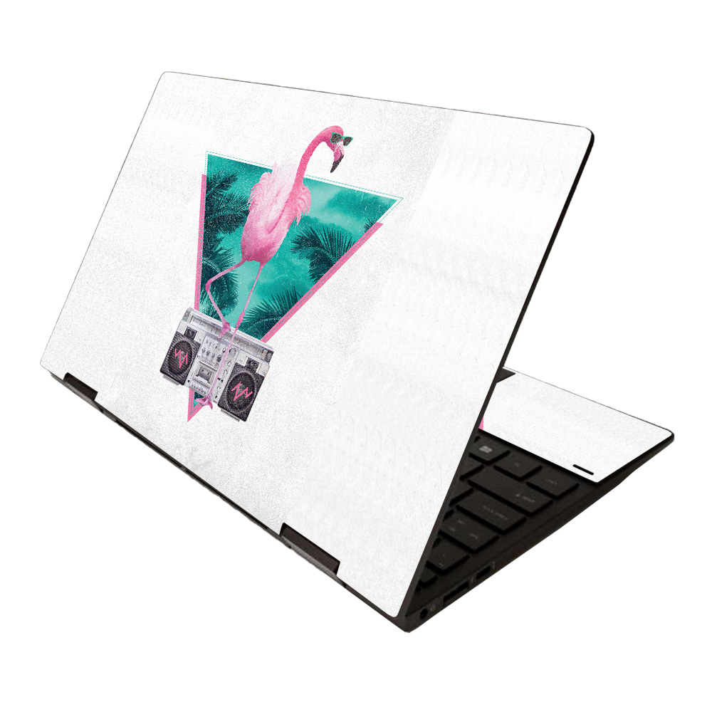 MightySkins HPENX31320-Miami Flamingo Skin for HP Envy x360 13 in. 2020 - Miami Flamingo