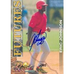 Autograph Warehouse 68225 Eric Johnson Autographed Baseball Card Cleveland Indians 2001 Royal Rookies No. 31