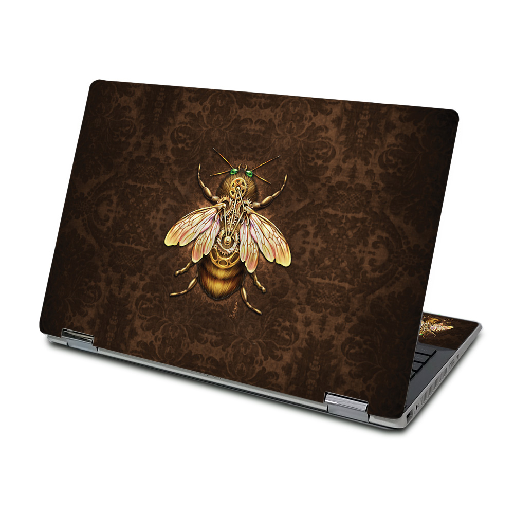 MightySkins HPPX360155-Steampunk Bee Skin for HP Pavilion x360 15 in. 2019 - Steampunk Bee