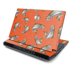 MightySkins ALWAR51R220-Trout Collage Skin for Alienware AREA-51M R2 2020 - Trout Collage