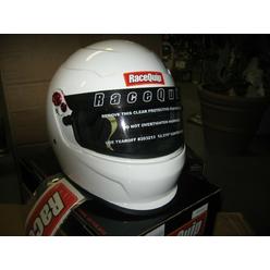 RaceQuip 276115 Pro20 SA2020 Full Face Helmet&#44; White - Large