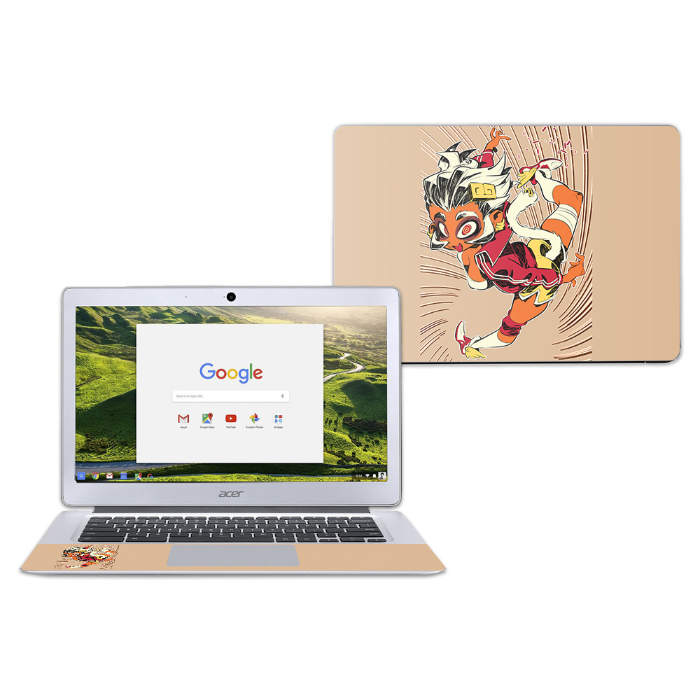 MightySkins ACCR14-Monkey Girl Skin for Acer Chromebook 14 in. CB3-431 - Monkey Girl