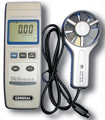 General Tools & Instruments High Temperature Metal Vane Anemometer