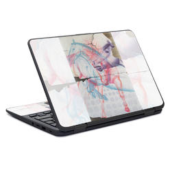 MightySkins HPCH11G1-Damaged Horses Skin for HP Chromebook X360 11 in. G11 2017 - Damaged Horses