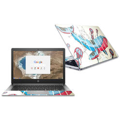 MightySkins HPCH13G1-Robo Whale Skin for HP Chromebook 13 G1 13.3 in. 2018 - Robo Whale