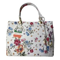 Fusiones Women Maria Spring Floral Printed Leather Handbag&#44; Flower
