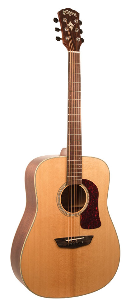 KMC Music HD100SWK-D-U Heritage 100 Series Acoustic Guitar - Natural