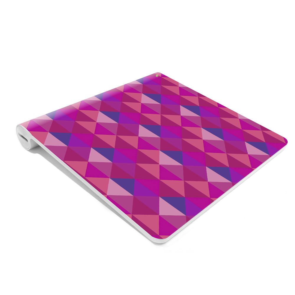 MightySkins APMTP-Pink Kaleidoscope Skin for Apple Magic Trackpad Original Wrap Cover Sticker - Pink Kaleidoscope