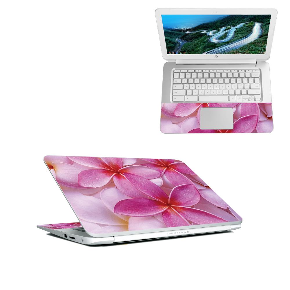 MightySkins HPCH1418-Flowers Skin Decal Wrap for HP Chromebook 14 in. 2018 Sticker - Flowers
